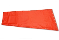 18 inch x 48 inch Orange Replacement Windsock
