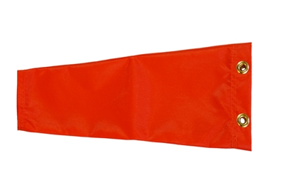 4 x 15 inch Orange Safety Windsock