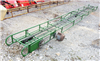 Used 20 FT SQUARE HAY BALE ELEVATOR 1/2 hp Motor