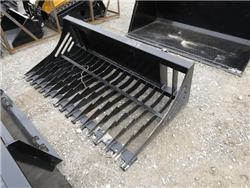 New 66" Midstate Rock Bucket Skid Steer QT Hook Up