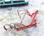 Used Red 1 Row Cultivator for your 3 Point