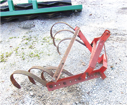 Used Red 1 Row Cultivator for your 3 Point