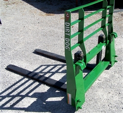 New Dirt Dog SPF HD Pallet Fork for JD