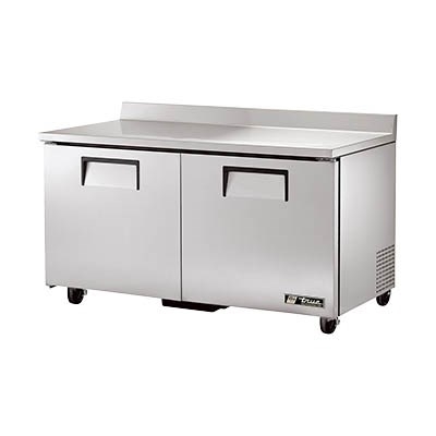 True TWT-60-HC Refrigerated Work Top, 60", Two Section