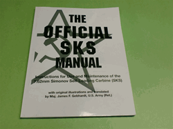 INSTRUCTIONS FOR USE AND MAINTENANCE OF THE 7.62MM SIMONOV SELF-LOADING CARBINE ( SKS).
NEW 87 PAGES.