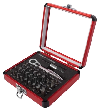 Sunex 9726 38 Piece Mini Ratchet and Bit Set