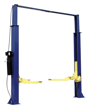 9,000 lb Two Post Clear Floor Lift - Asymmetric #TFS9KAC-TP