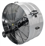 J&D Manufacturing VI2012B1  20" Diamond Brite™ Portable Drum Fan 115V 1/2HP 1PH w/10' Cord