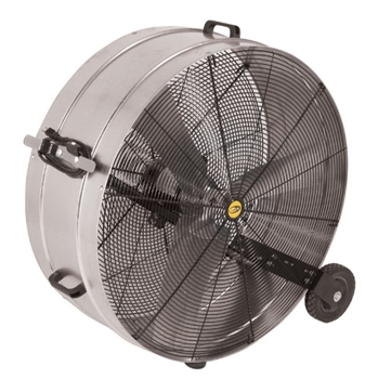 J&D Manufacturing VI4234WG2 42" Galvanized Portable Drum Fan