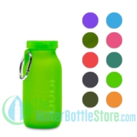Bübi 14 oz 425 ml Collapsible Silicone Reusable Water Bottle