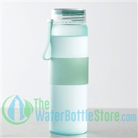Boon Supply Frosted Glass Water Bottle Mint