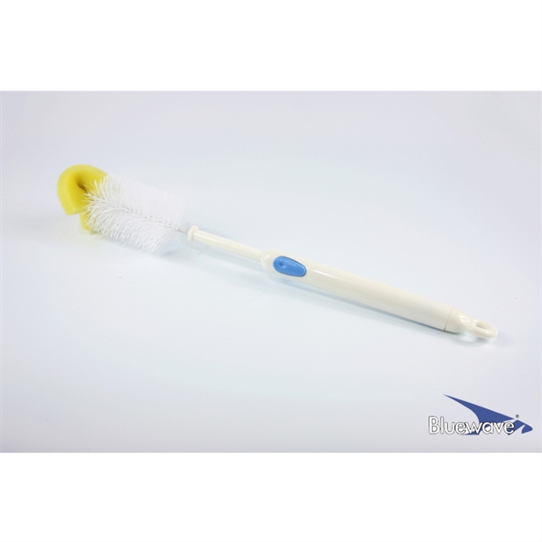 Bluewave Expandable Bottle Brush - White