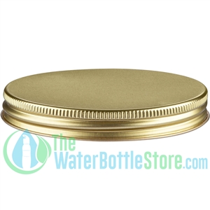 Replacement 38mm Gold Metal Cap/Top with Plastisol Liner
