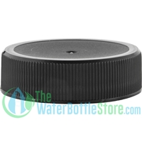 Replacement 38mm Black Plastic Cap/Top with 3-ply Foam Liner
