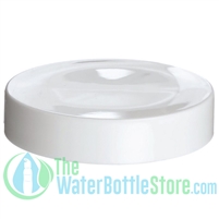 Replacement 58mm White Smooth Plastic Cap/Top