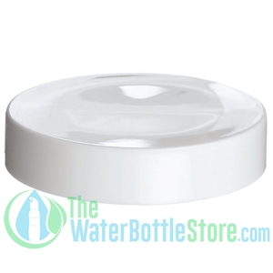 Replacement 58mm White Smooth Plastic Cap/Top