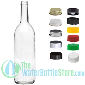 750 ml Clear Wine Bottle