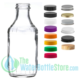 16oz Decanter Clear Glass Bottle