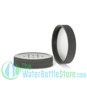 Replacement 48mm Black 12 Hole Pepper Cap/Top