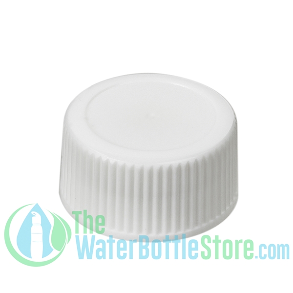 Replacement 28mm White Ribbed Matte Top Cap