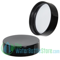 Replacement 38mm Black Smooth Plastic Cap/Top