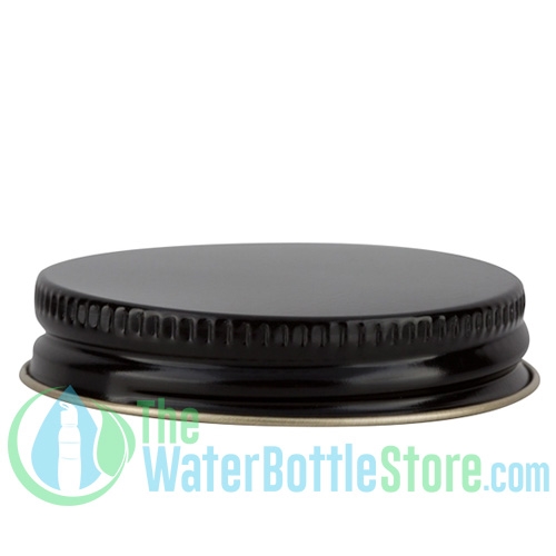 Replacement 48mm Black Gold Metal Cap with Pulp Poly Liner