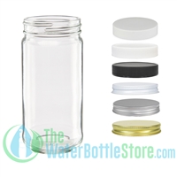 6oz Paragon Clear Glass Jar