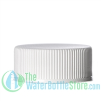 Replacement 24mm White Ribbed Cap with F217 Liner