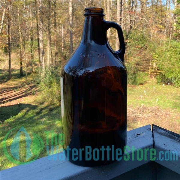 1 Liter Glass Bottle Flip Top Glass Growlers for Beer 64 Oz