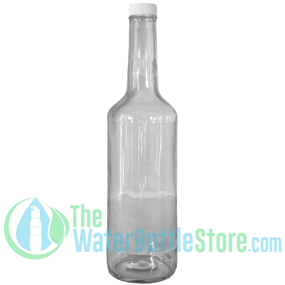 32oz Clear Glass Bar Mix Bottle at