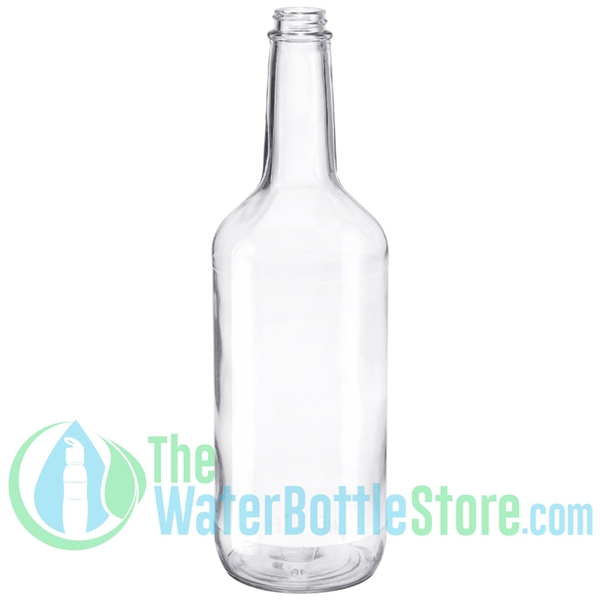 1 Liter Clear Glass Bar Mixer Drinking Bottle