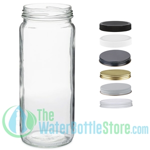16oz Paragon Clear Glass Jar
