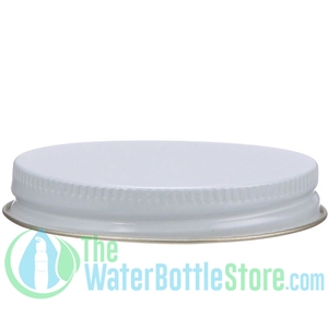 Replacement 58mm White Gold Metal Cap