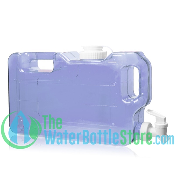 1 Gallon Slimline Refrigerator Water Dispenser Container tap spigot