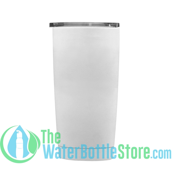 Geo 20oz Double Walled Vacuum Insulated Tumbler White