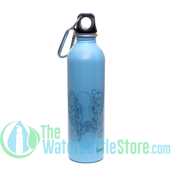 EarthLust 20 oz Octopus Stainless Steel Metal Water Bottle