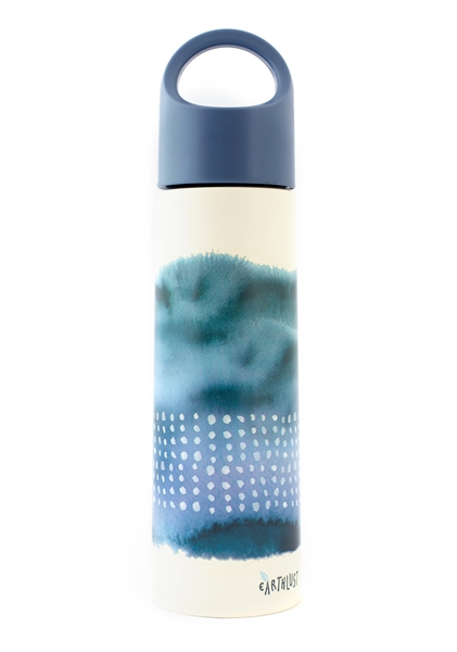 EarthLust DUO Aqua Band 17 oz Insulated Water Bottle
