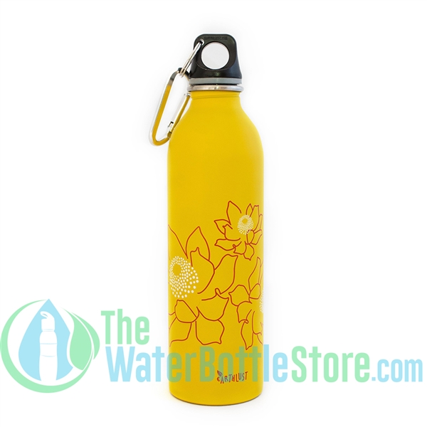 EarthLust 20 oz Protea Stainless Steel Metal Water Bottle