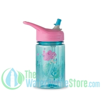 EcoVessel Splash 12oz Kids Straw Water Bottle - Mermaid