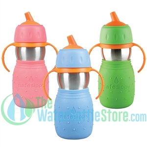 Kid Basix Sippy Water Bottle 11oz BPA Free Safe
