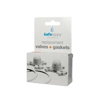 Valve + Gasket Replacement Pack for 11oz Kid Basix Safe Sippy Water Bottle