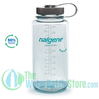 Nalgene 32 Ounce Wide Mouth Sustain Water Bottle Seafoam