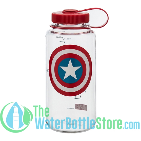 Nalgene 32 Ounce Captain America Wide Mouth Water Bottle