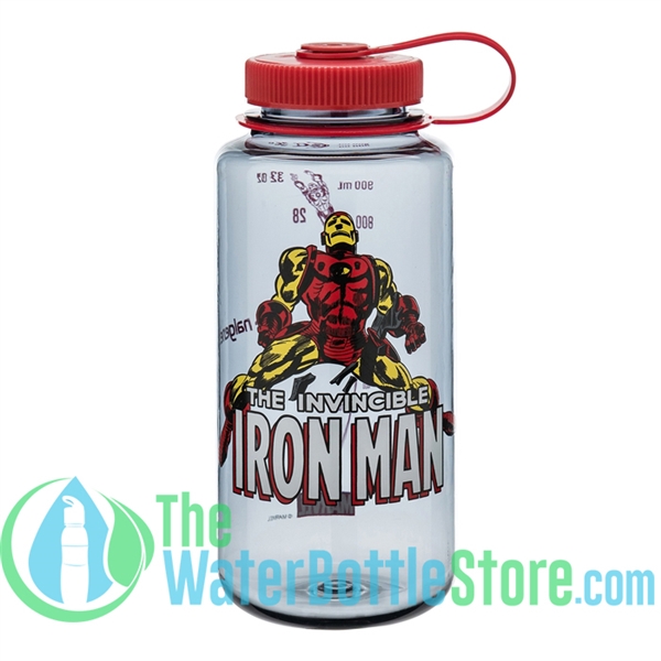 Nalgene 32 Ounce Iron Man Wide Mouth Water Bottle