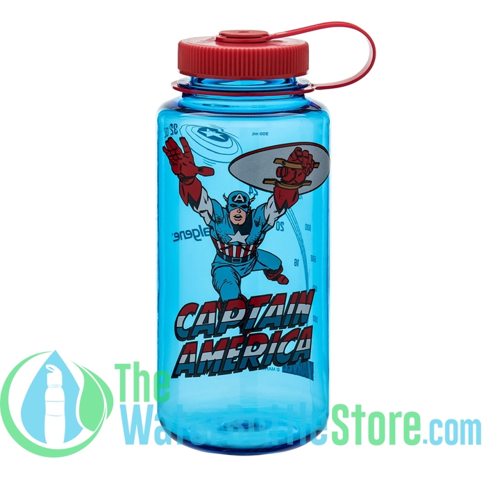 Buy Nalgene 32 Ounce Captain America Wide Mouth Water Bottle