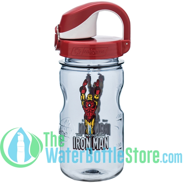 Nalgene 12 Ounce On The Fly Ironman Wide Mouth Water Bottle For Kids