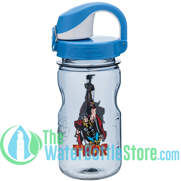Nalgene 12 Ounce On The Fly Thor Wide Mouth Water Bottle For Kids
