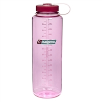 Nalgene 48 Ounce Wide Mouth Water Bottle Silo Cosmo Bottle With Beet Red Cap
