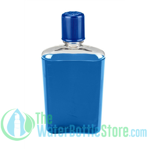 Nalgene 10 Ounce blue Flask with Blue Cap