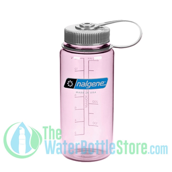 Nalgene 16 Ounce Wide Mouth Water Bottle Cosmo Pink